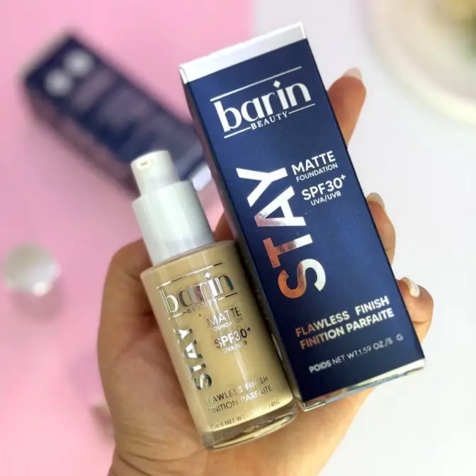 کرم پودر مات بارن مدل STAY SPF30+