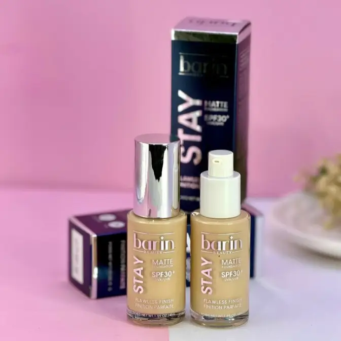 کرم پودر مات بارن مدل STAY SPF30+