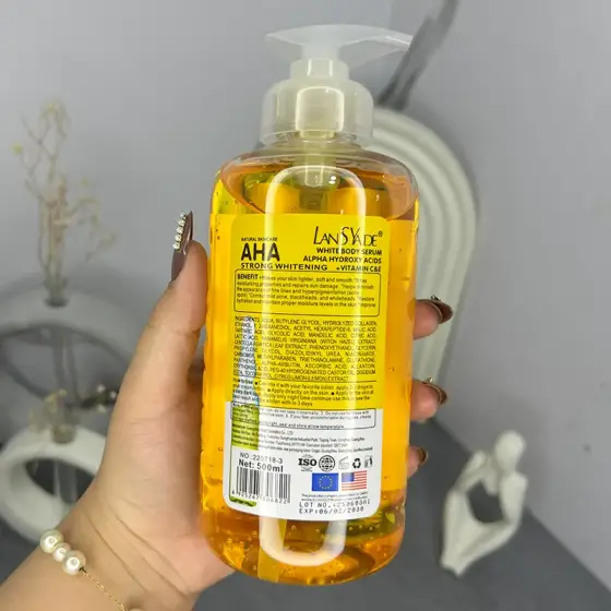 سرم روشن کننده بدن AHA لنسیاد 500 میل