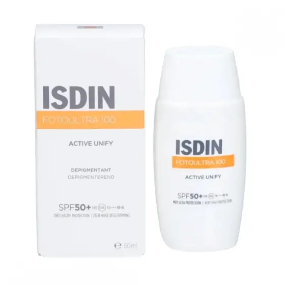 کرم ضد آفتاب اکتیو یونیفای SPF50 حجم 50 میل