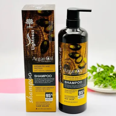 شامپو روغن آرگان لایتن ؛ احیا کننده و ترمیم کننده تخصصی مو