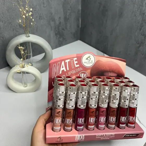 رژلب مایع گلاریس 12 عددی