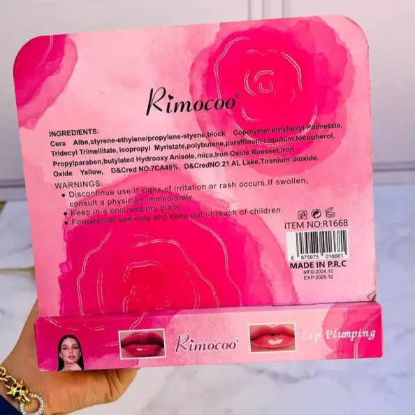 حجم دهنده لب آمپولی Rimocoo