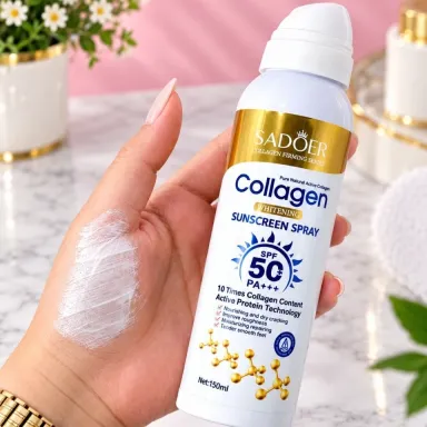اسپری ضدآفتاب سادور مدل کلاژن اورجینال spf50