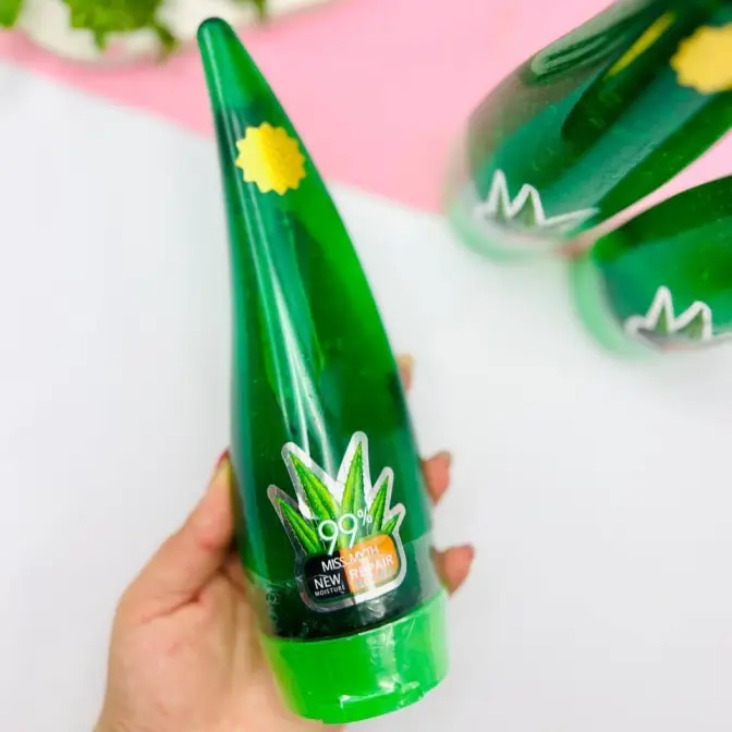ژل آبرسان شاخکی آلوئه ورا