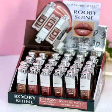 پک رژ مایع Romantic Matte 3D Rooby Shine