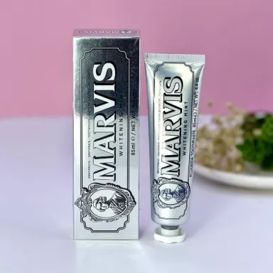 خمیر دندان سفیدکننده مارویس مدل Smokers Whitening Mint